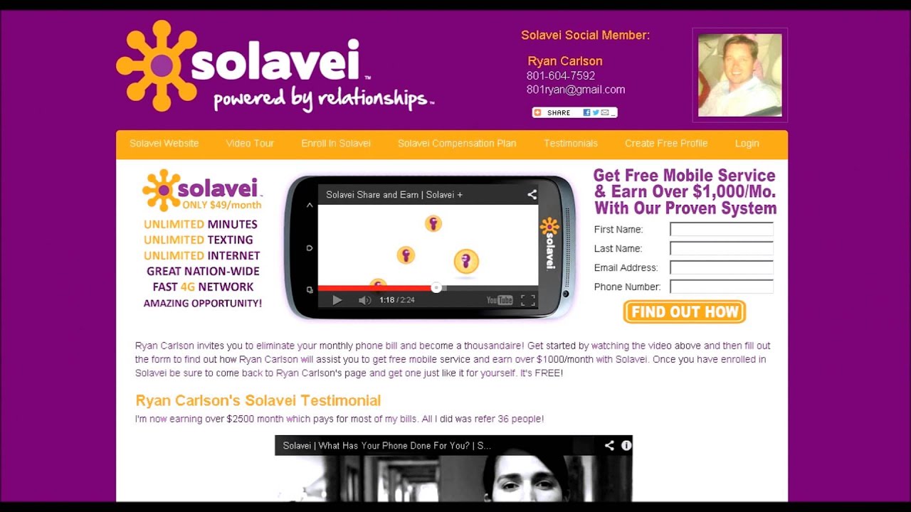 Best Free Solavei Marketing System & Lead Generator