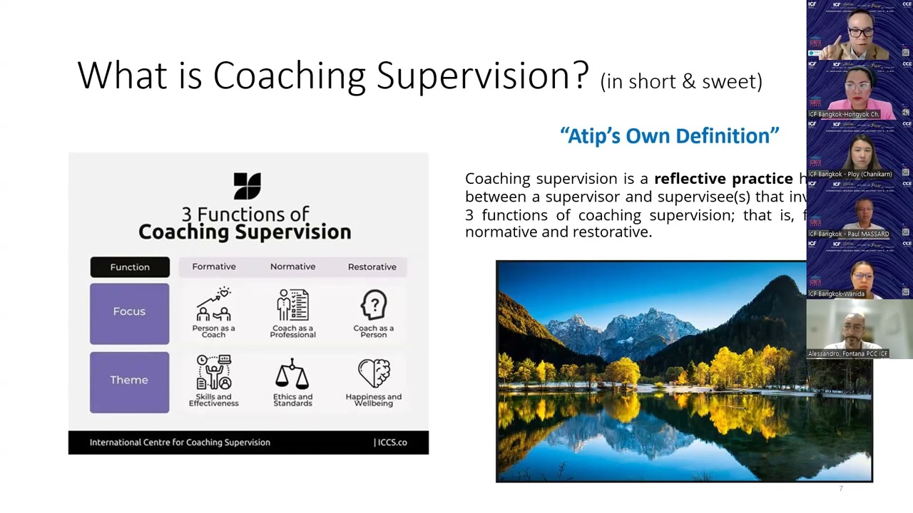 ICW 2024 - CCOPS Coaching Supervision A Key Skill For Developing And Supporting Coaches
