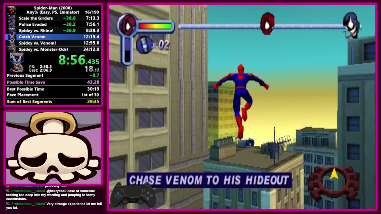 Spiderman Any% Easy 32:55 (Old)