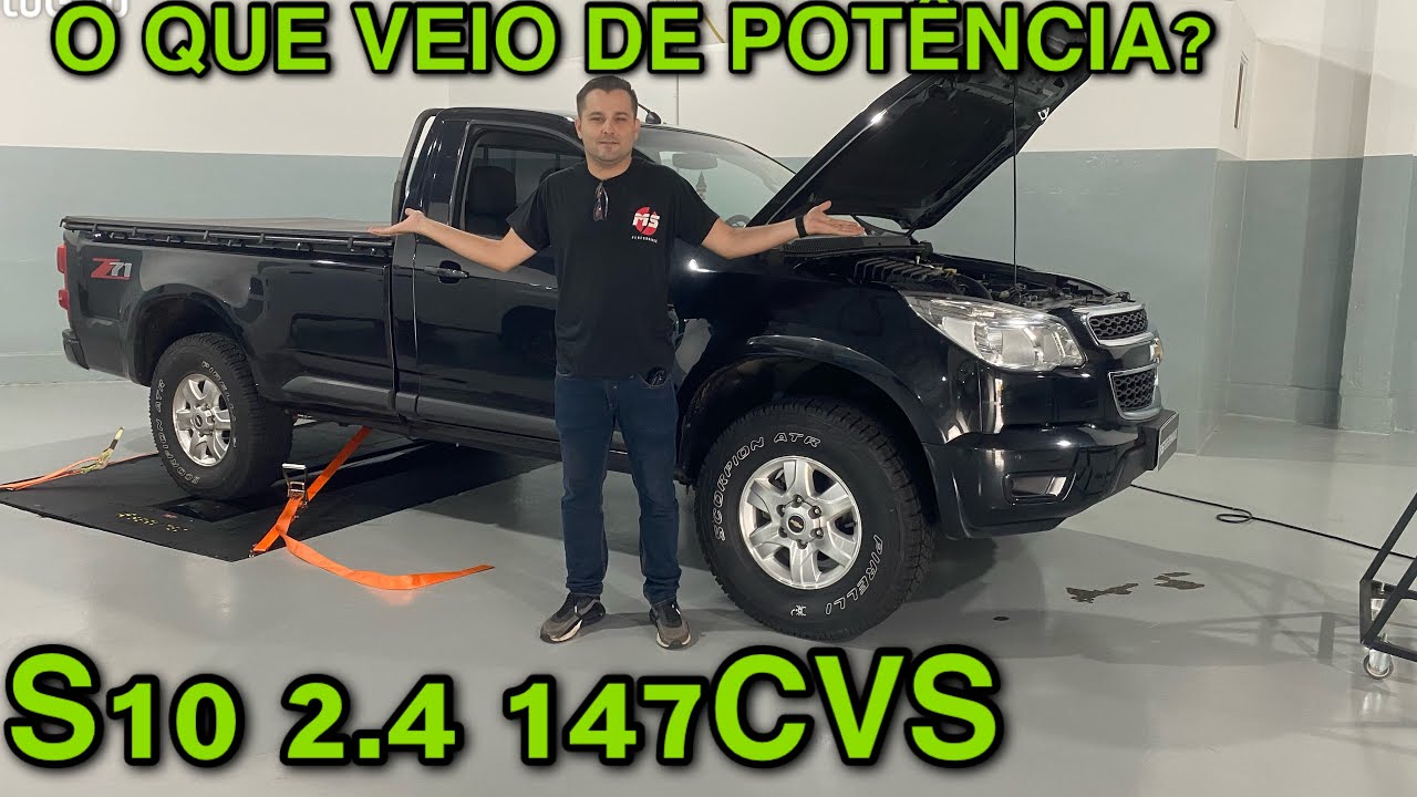 S10 2.4 FLEX NO DINAMÔMETRO QUAL A POTÊNCIA REAL?