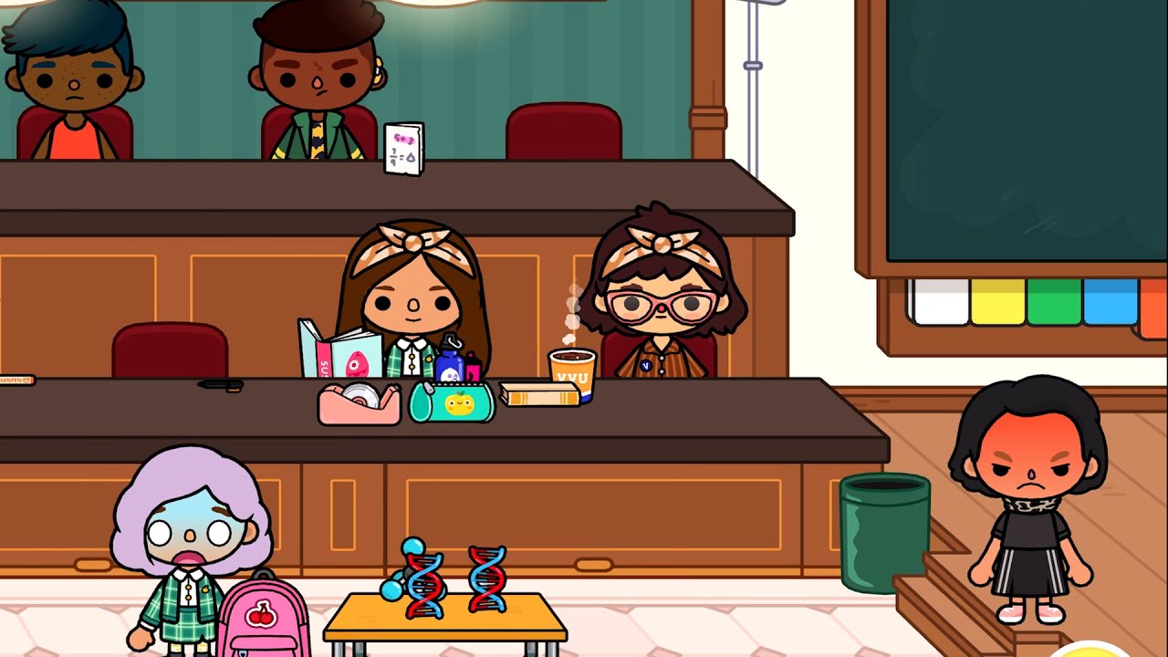 BÖSE SCHÜLERIN VS. LIEBE SCHÜLERIN / TOCA BOCA STORY DEUTSCH