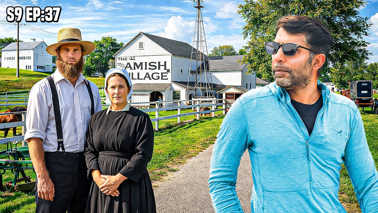 Inside America’s Most Traditional Village 🇺🇸 S9 EP 37 | Pakistan to Americas Motorcycle Tour