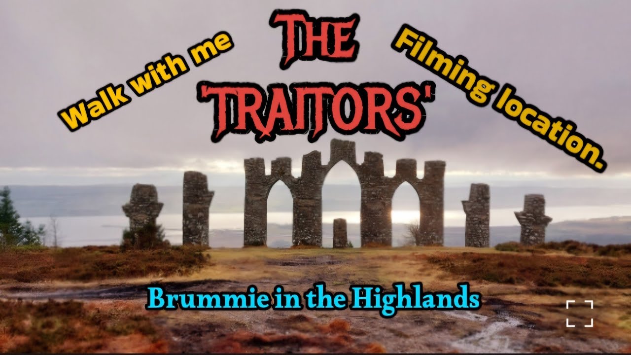 Walk with me to the 'TRAITORS' filming location - Fyrish Monument!