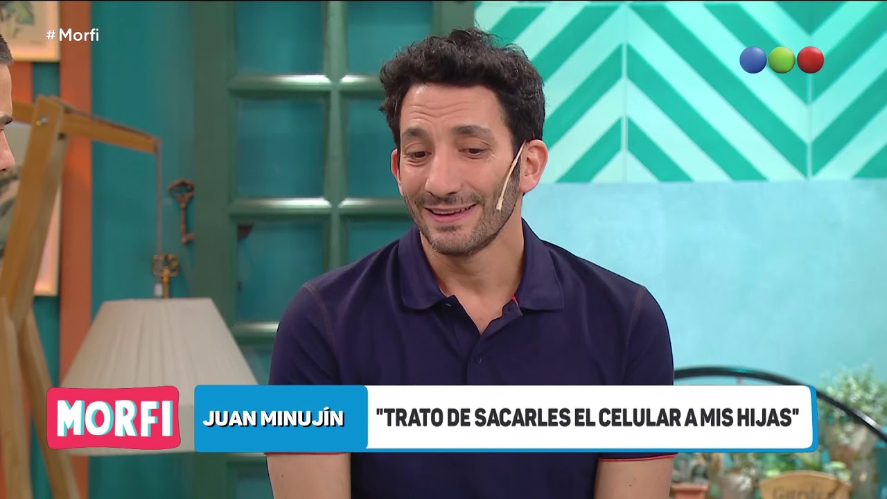 ¿Cómo es Juan Minujín como papá? - Morfi