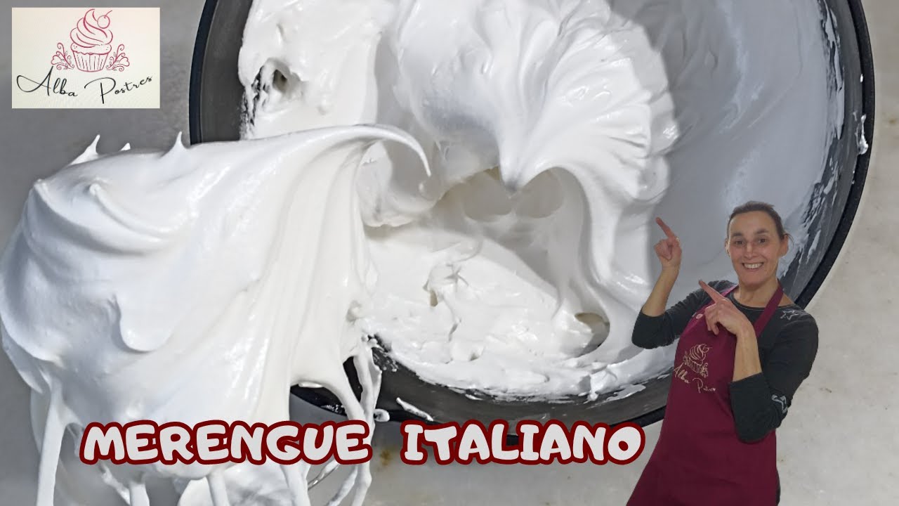 como hacer MERENGUE ITALIANO, sin term&oacute;metro, rico y f&aacute;cil. PASO A PASO