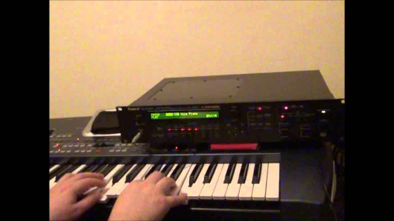 Roland JV 1080 User Bank Patch - 115   Nice Piano