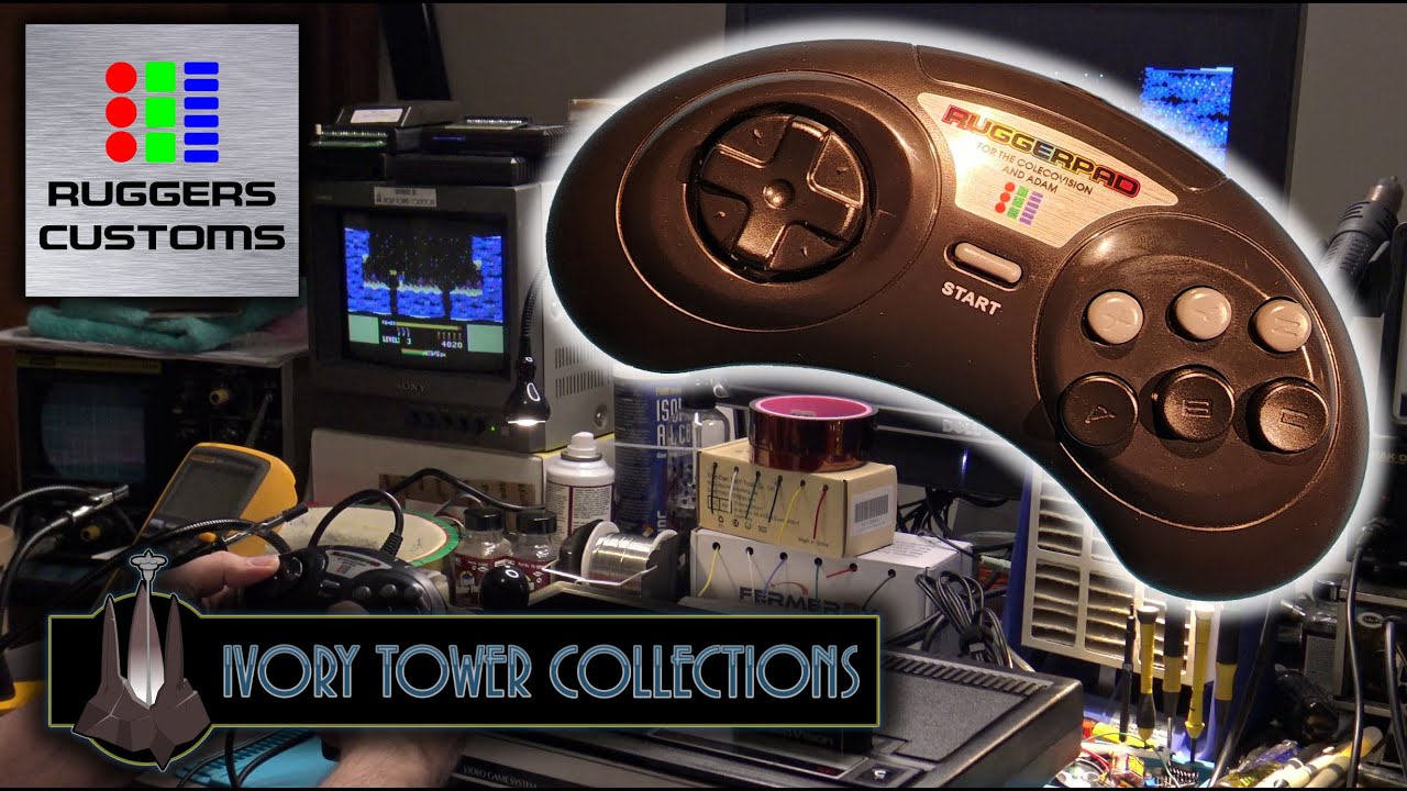 ITC#86:- Colecovision - Rugger Pad Controller