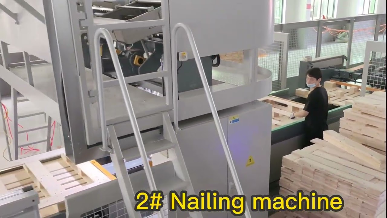 Automatic Euro Pallet Production Line 01