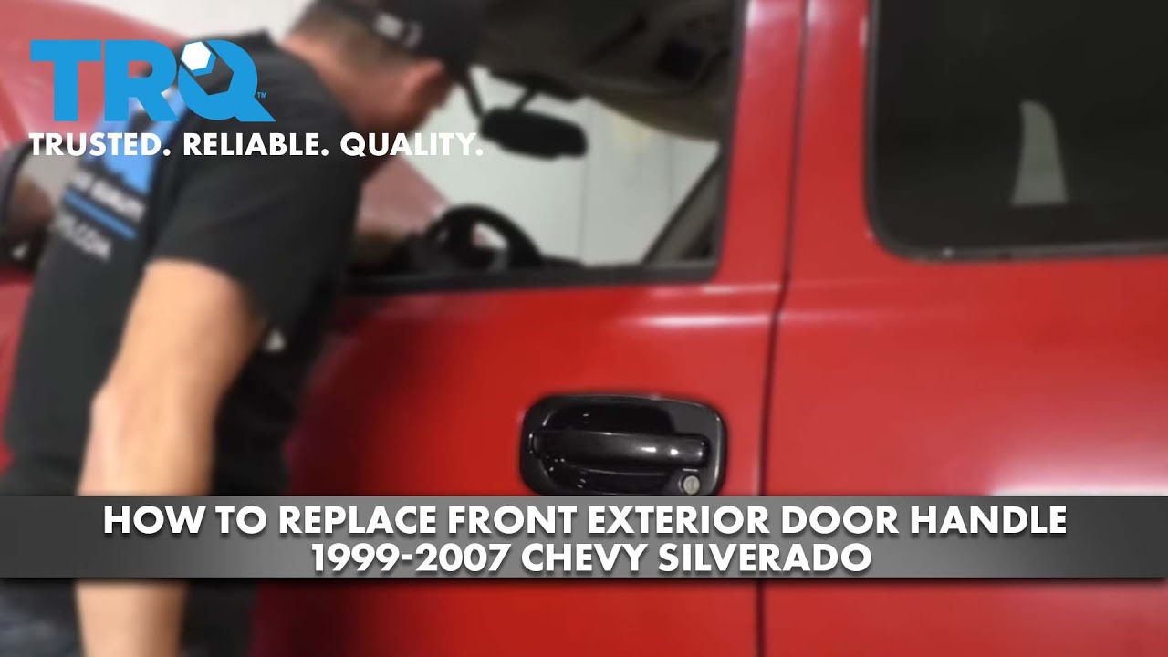 Как заменить ручку передней внешней двери на Chevrolet Silverado 1999-2007 годов