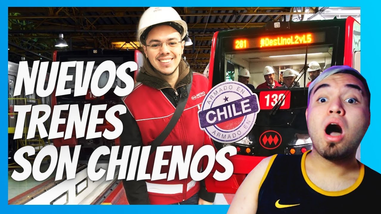 ARGENTINO reacciona a PRIMER TREN Alstom ARMADO en CHILE por METRO DE SANTIAGO 🚇