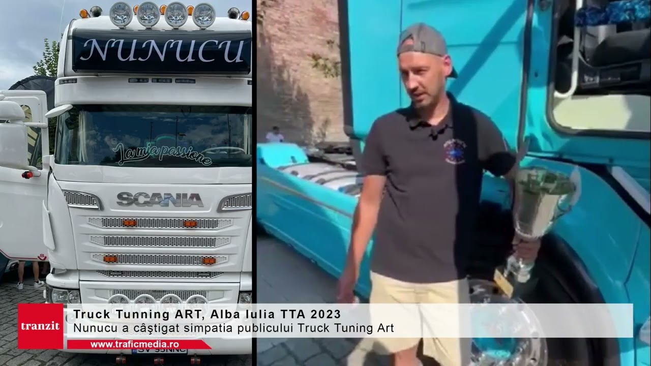 Nunucu a câştigat simpatia publicului Truck Tuning Art