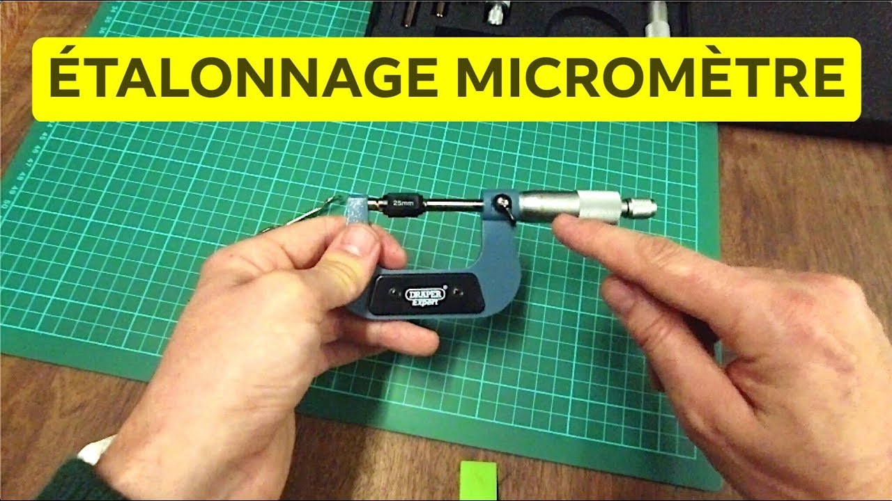ETALONNAGE MICROMETRE PALMER