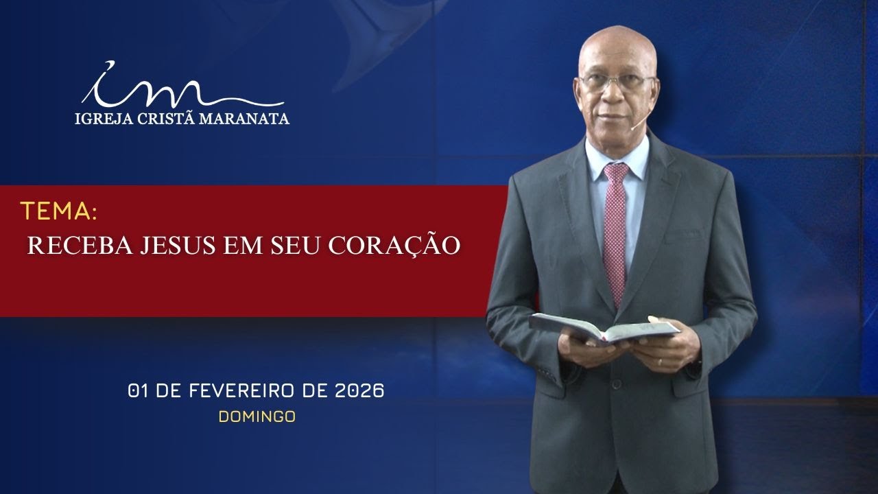 01/02/2026 - [Mensagem] - Igreja Cristã Maranata - 