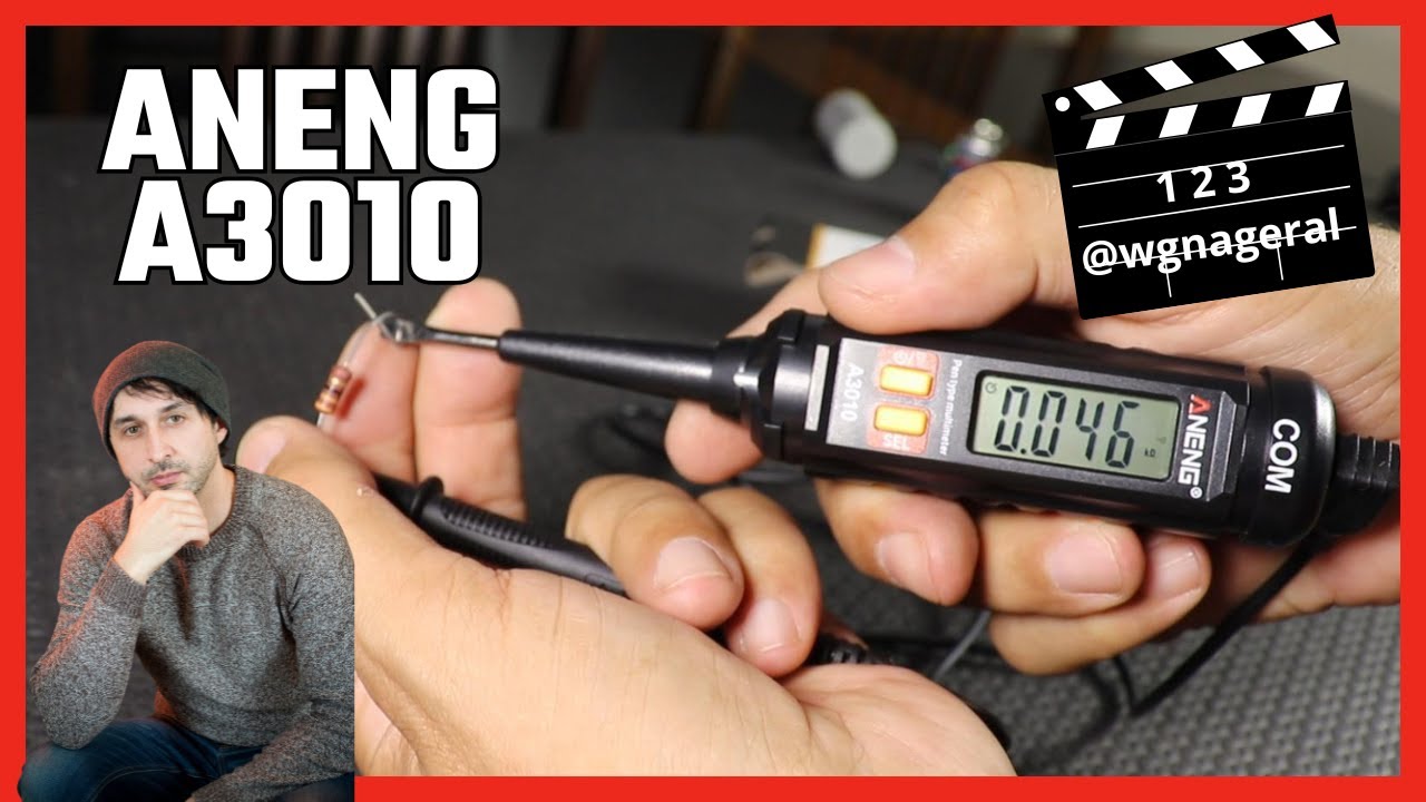 Caneta multimetro da Aneng A3010 - Não compre sem ver