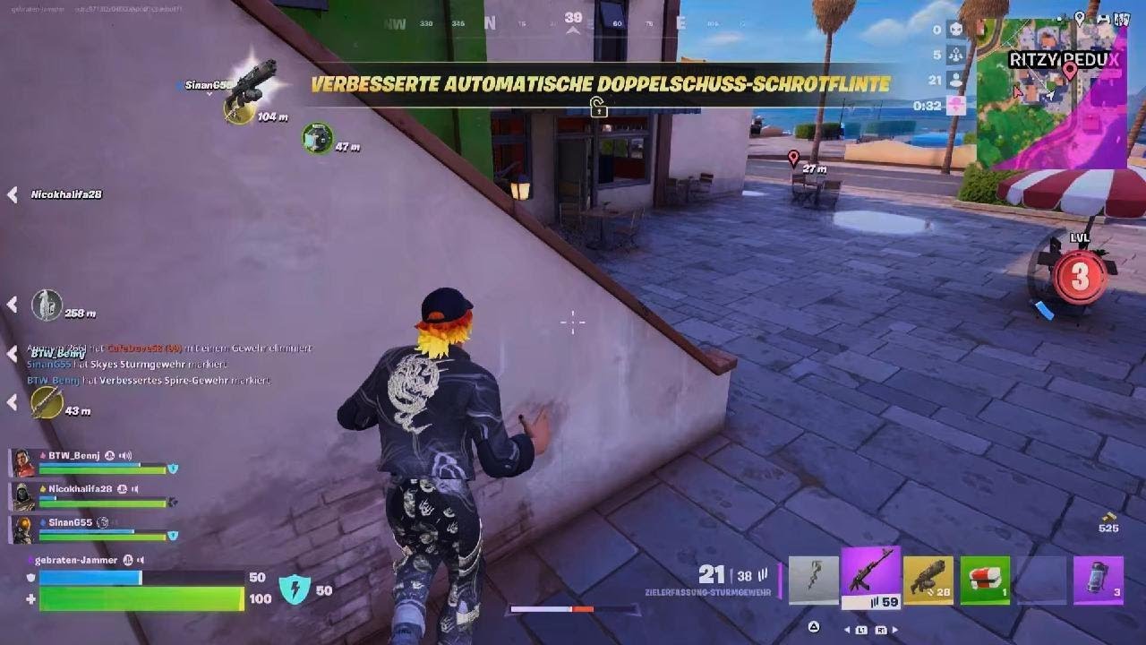 Fortnite_mit Benny mir und Nico