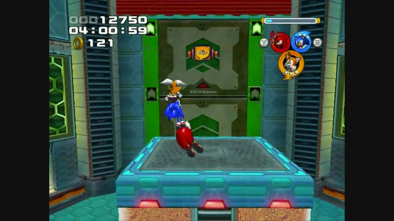 Sonic Heroes (PC) - Power Plant (Team Sonic)