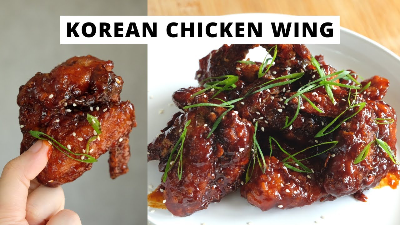 KOREAN CHICKEN WING! YANGNYEOM-TONGDAK 양념치킨 RESTO LEWAT!
