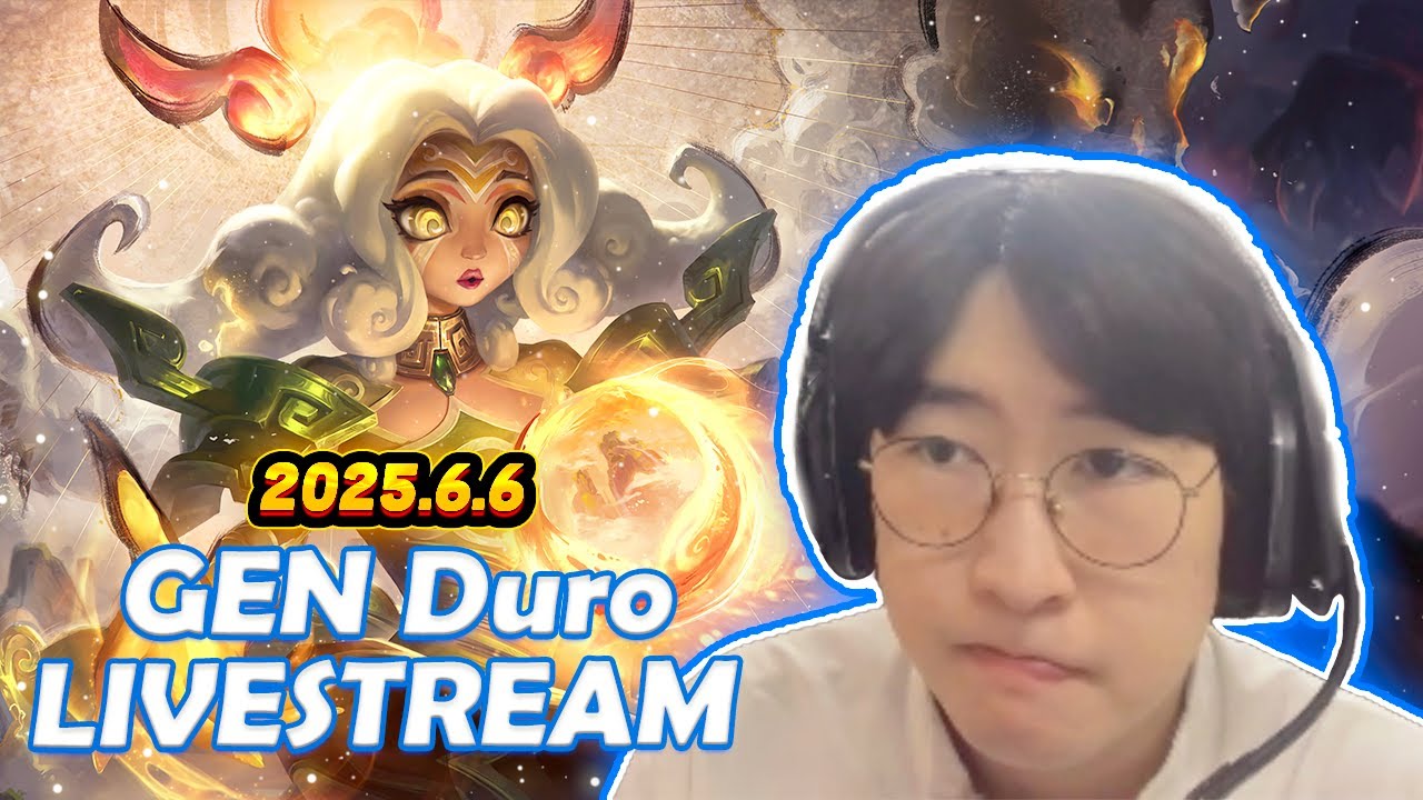 GEN.G Duro Fullstream 2025.6.6 KR Challenger Gameplay
