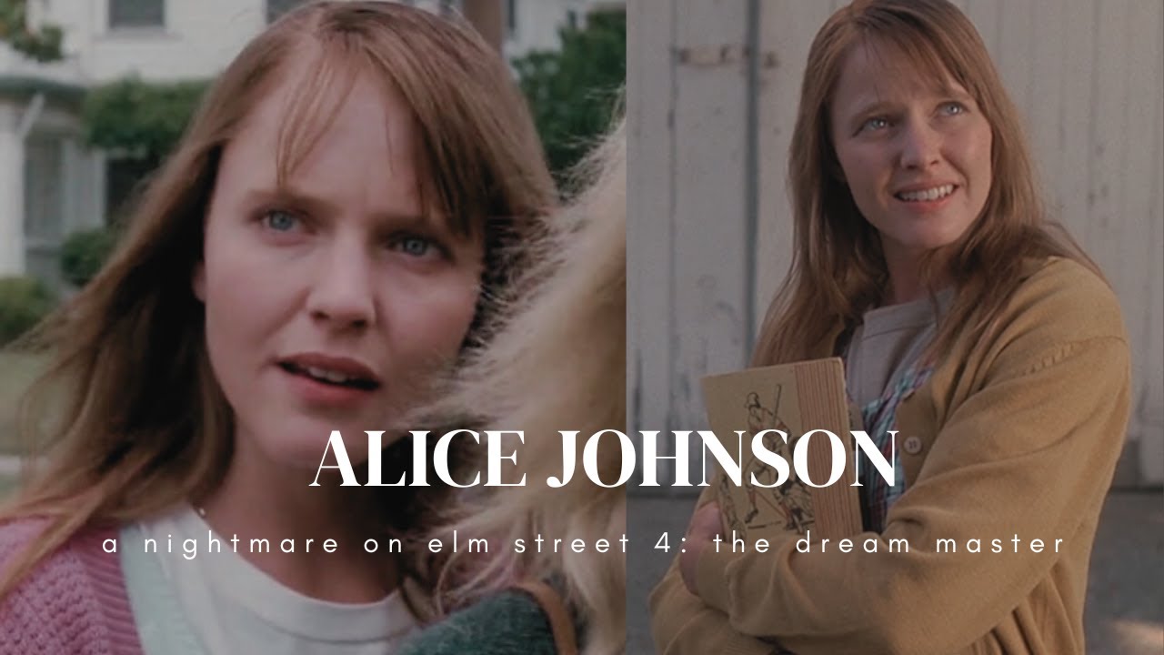 alice johnson scene pack | a nightmare on elm street 4: the dream master (1988) - lisa wilcox