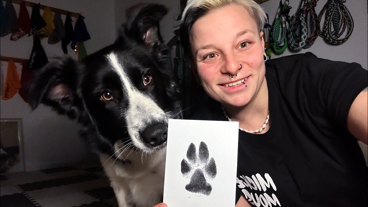 DIY - Pfotenabdruck mit Arlo 🐼🖤