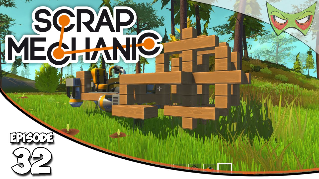Scrap Mechanic Gameplay - Ep. 32 - Halo Chopper - Lets Play
