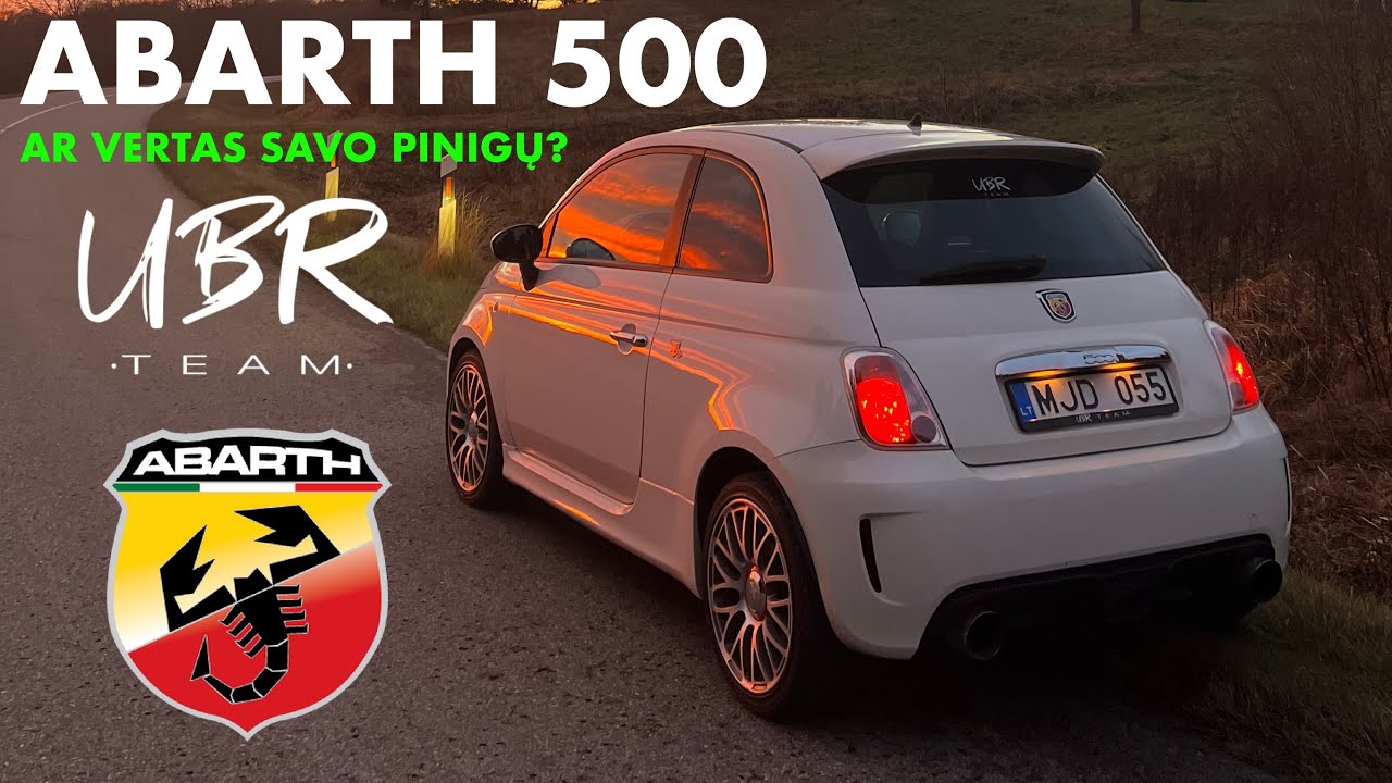 UBR Team: ABARTH 500! Ar vertas savo pinigų?
