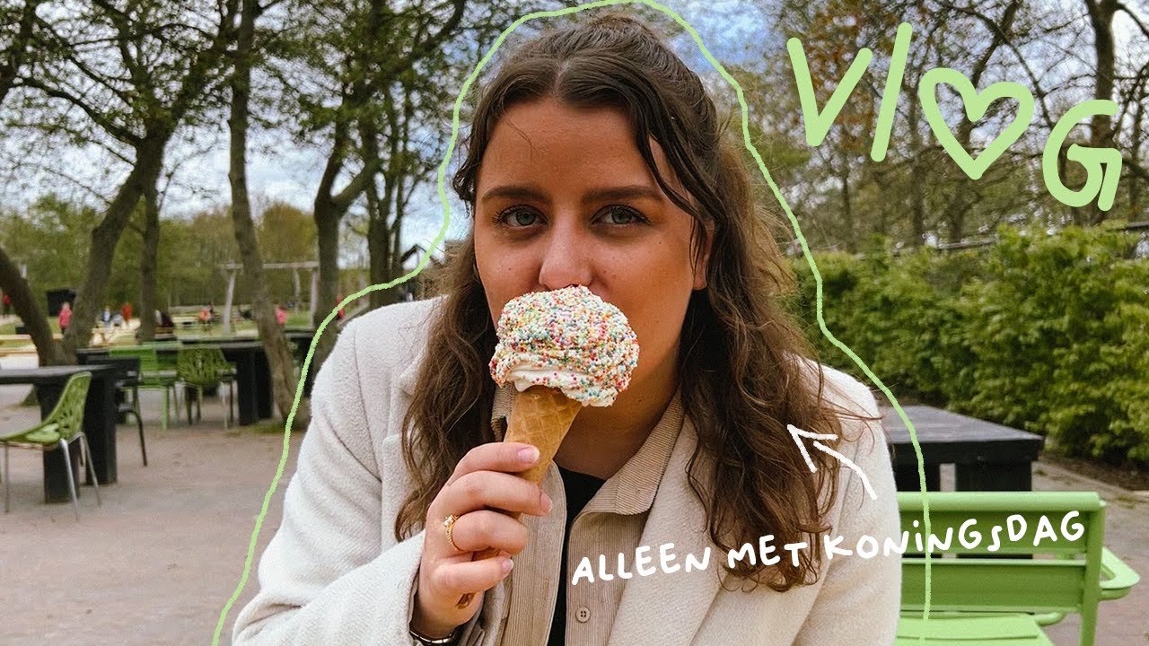 Helemaal alleen met koningsdag 2022 | VLOG #01