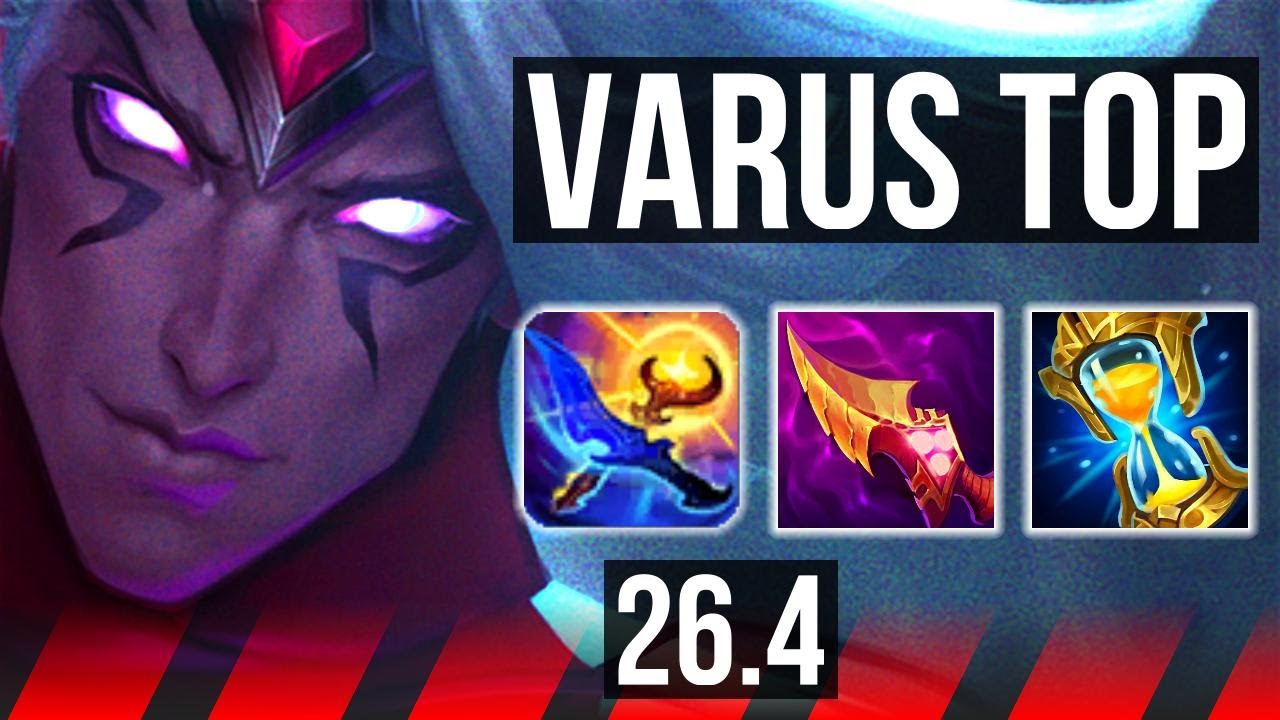 VARUS vs JAX (TOP) | KR Master | 26.4