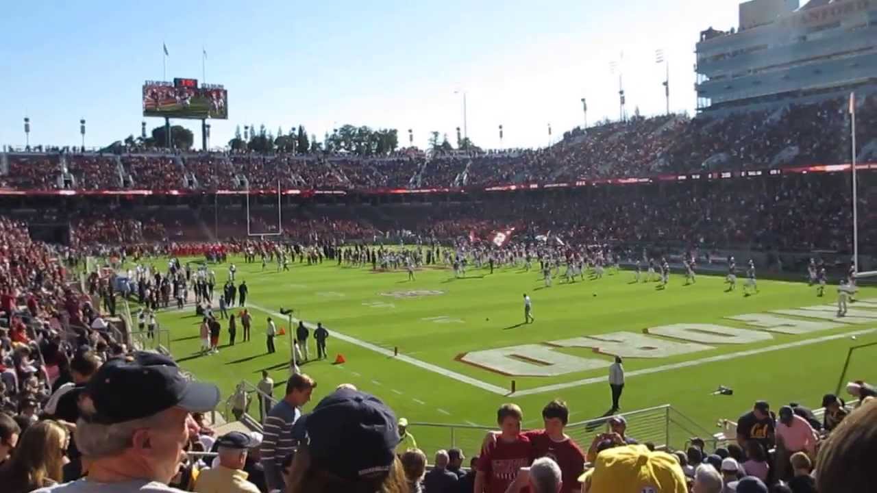 Stanford and Cal  Football Entrance 
