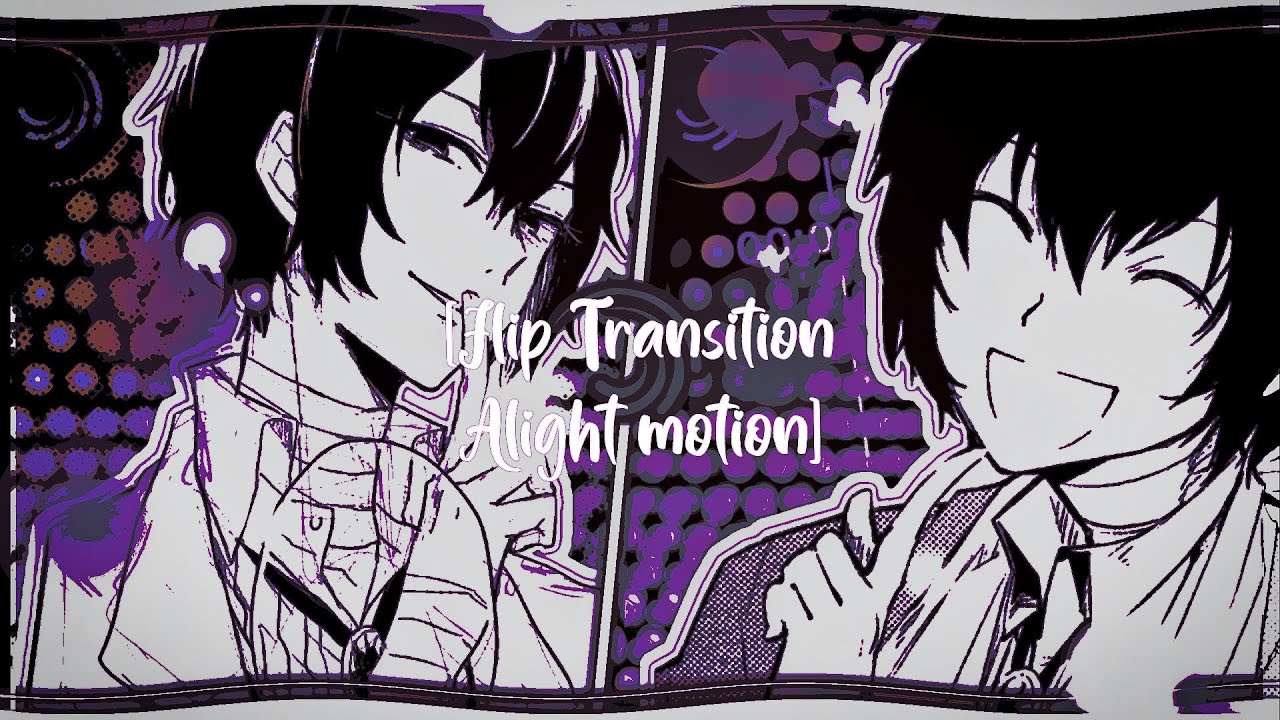 Transiciones en alight motion | Tutorial Flip layer transition