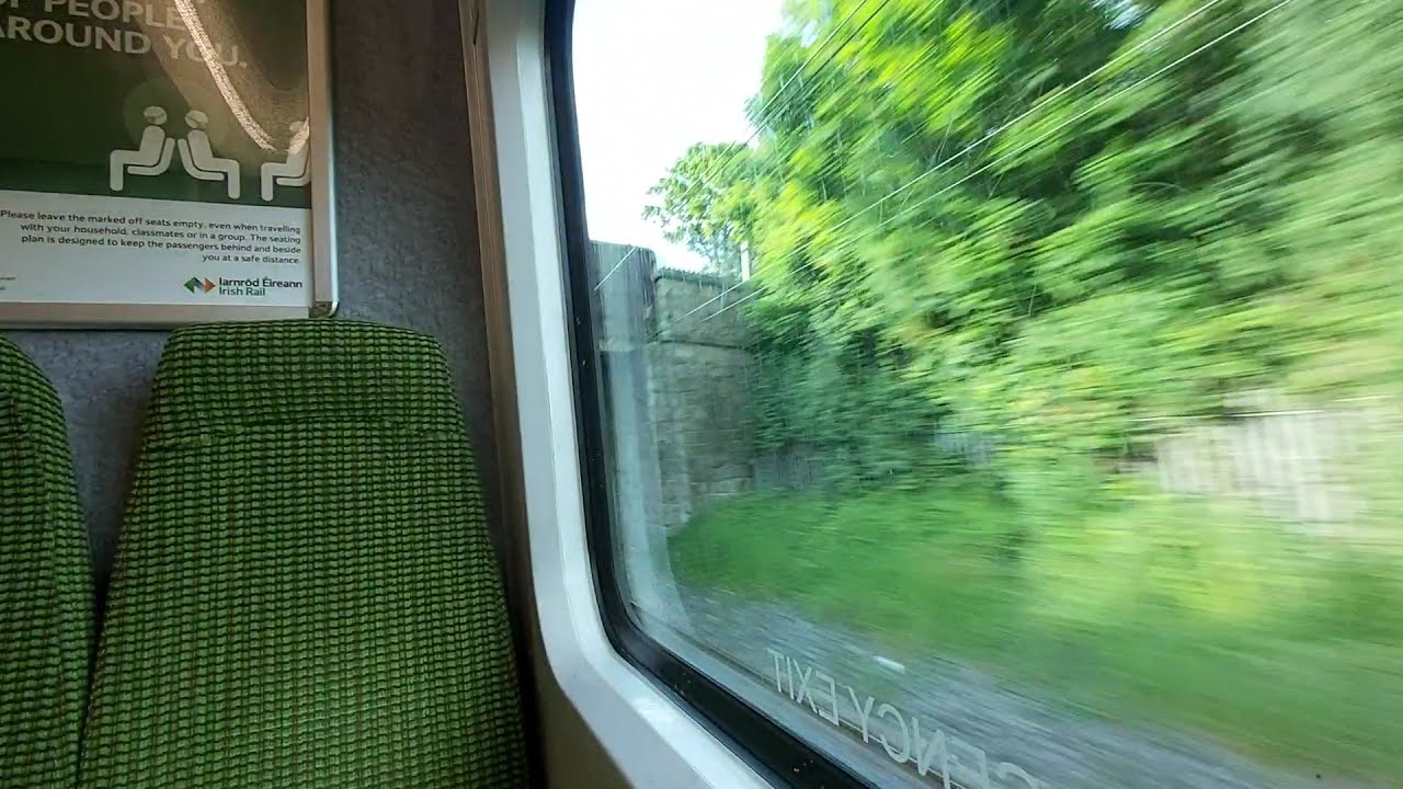 DART ride NON STOP!! from Bray to Dún Laoghaire