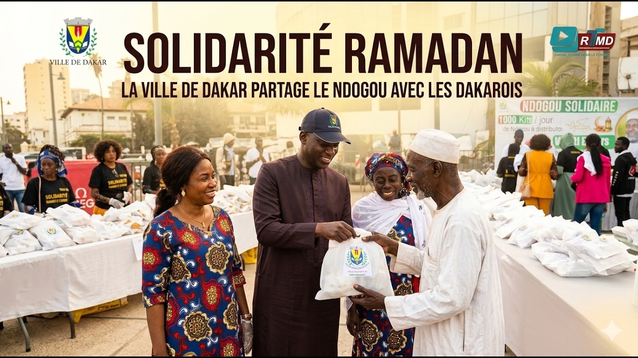 Solidarité Ramadan: la Ville de Dakar partage le Ndogou avec les Dakarois