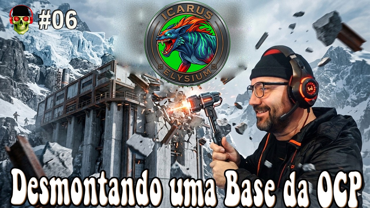 Desmontando uma Base toda da OCP 🛸 🦂 Icarus Elysium 🦂 Ep06