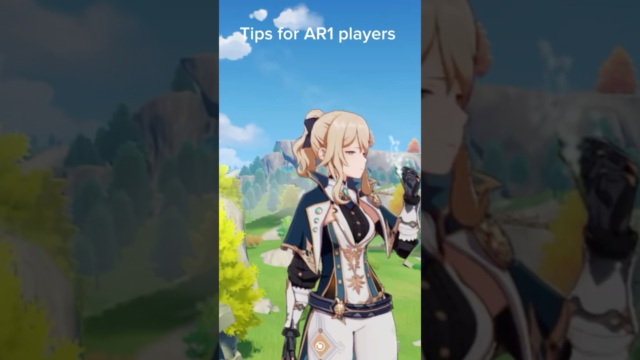 Tips for AR1 players #genshinimpact #fyp #shorts