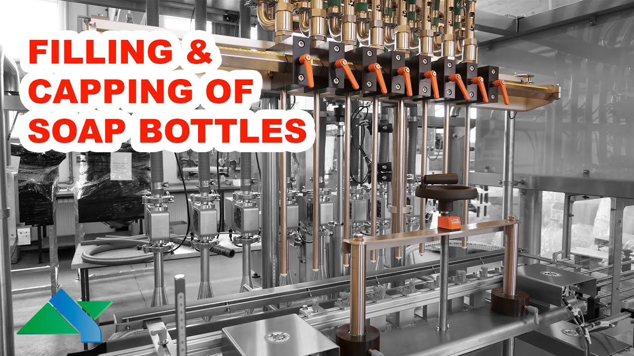 Filling & Capping Line for Soap Bottles I ALBERTINA Machinery