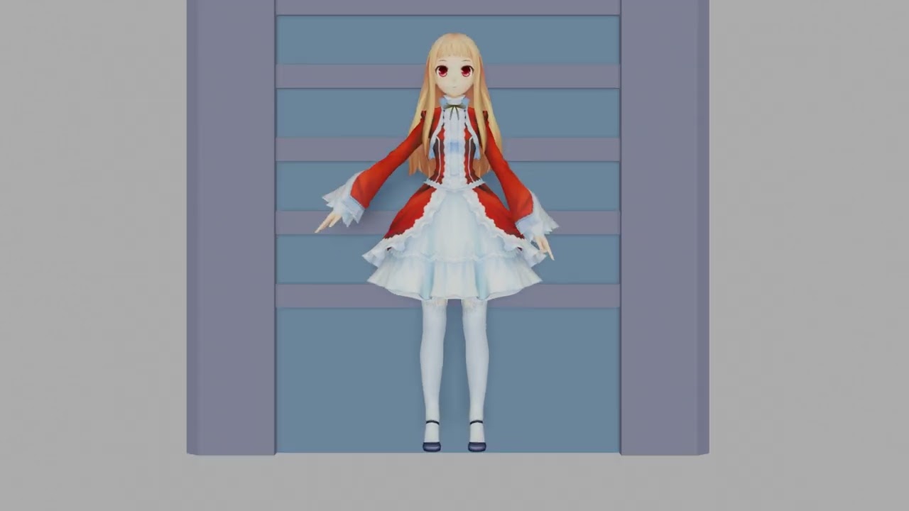 【blender】卡点变大动画练习(giantess growth anime)-0001 0550