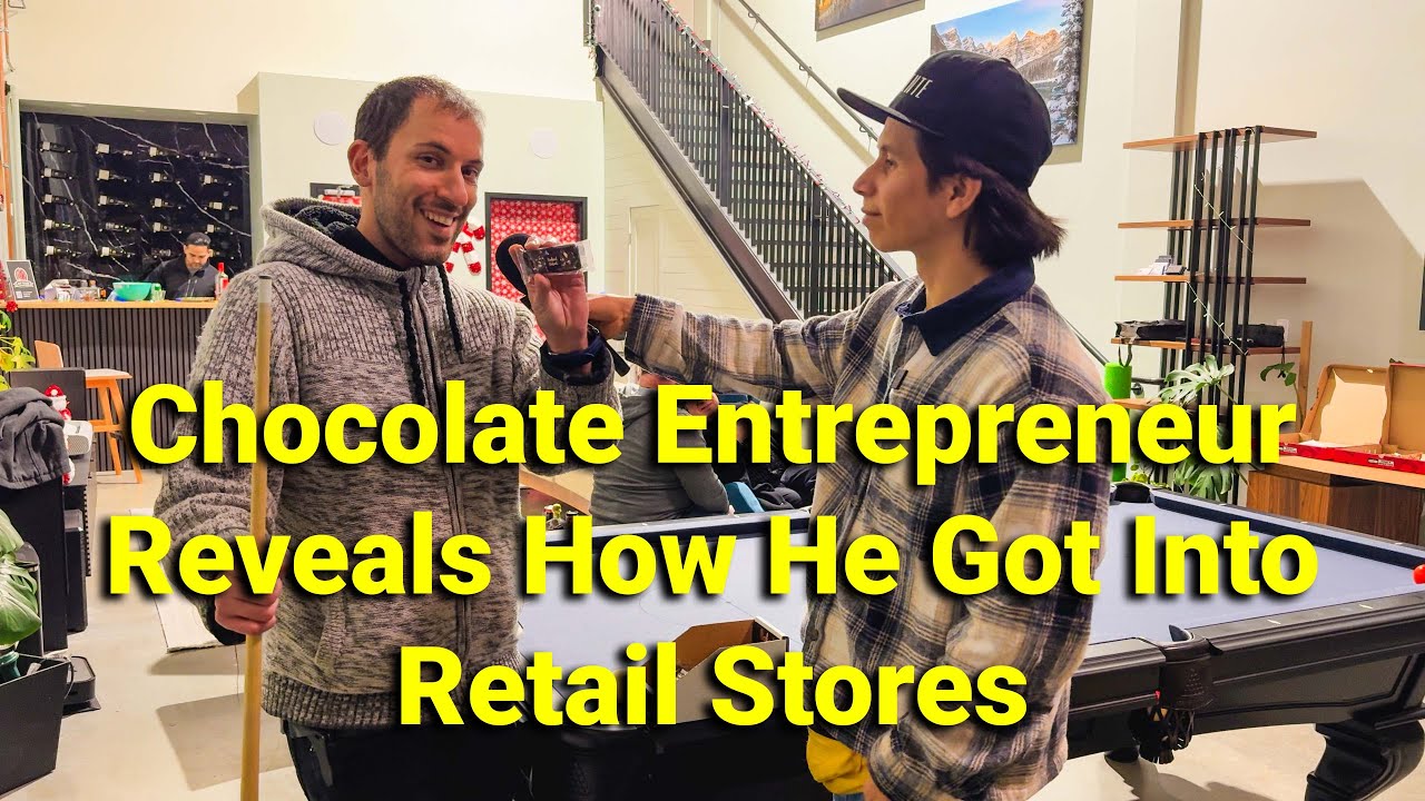 Chocolate Entrepreneur Reveals How He Got Into Retail Stores  | Business & Mastermind Journey