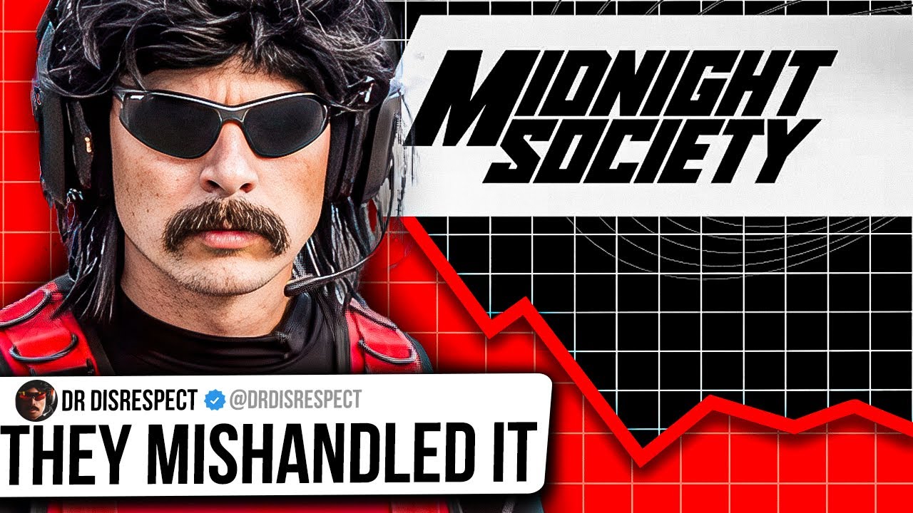 Dr Disrespects Studio SHUTS DOWN (Midnight Society)