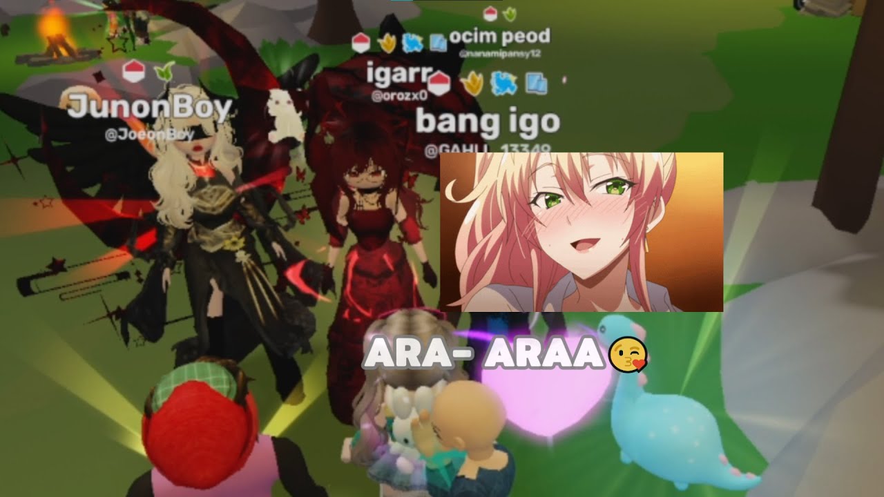 Roblox tapi sekarang gw jadi cewek anime .. Voice chat Trolling indo (part2)