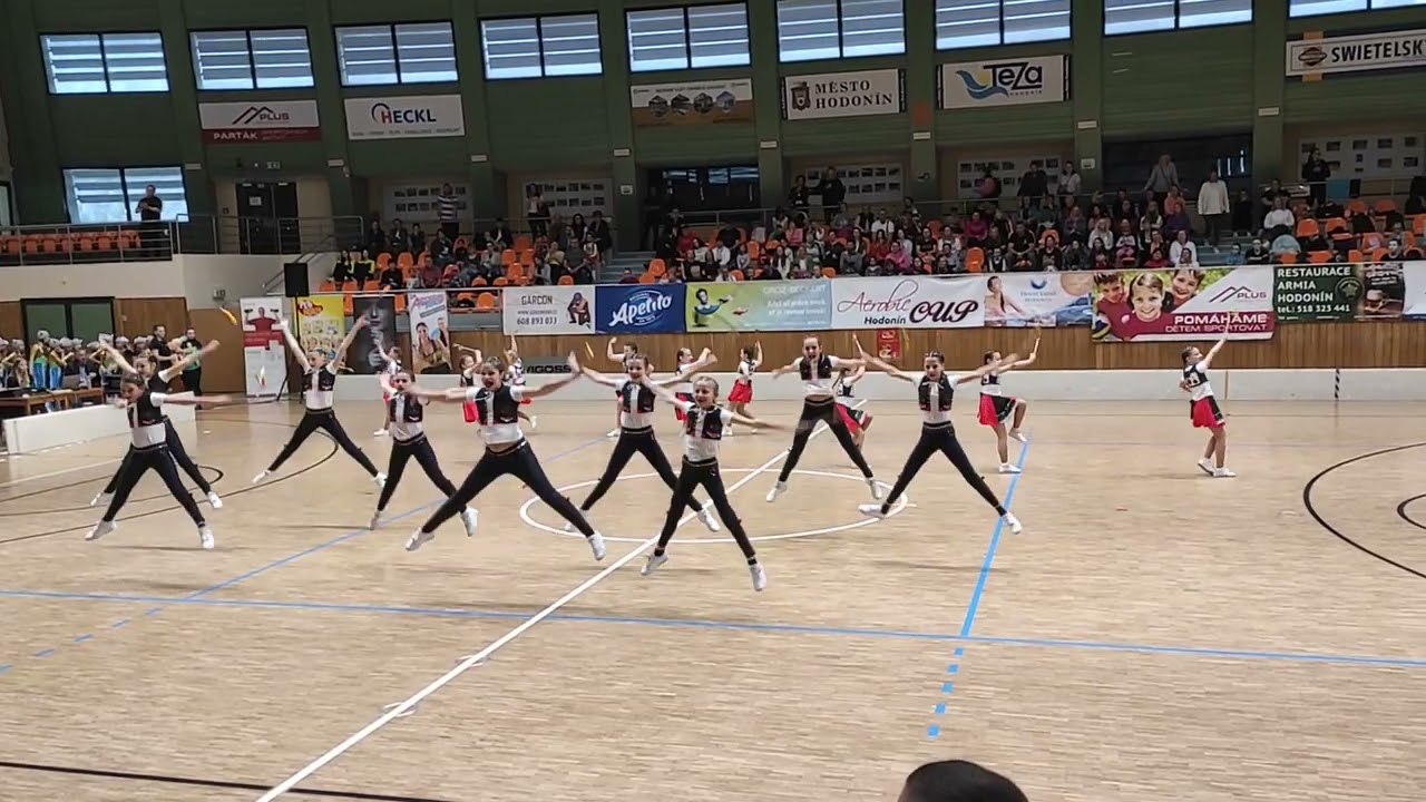 Aerobic Centrum Kyjov - Aerobic cup Hodonín 20.5.2023 - Veselé Velikonoce 1.místo 😍🥇🏆