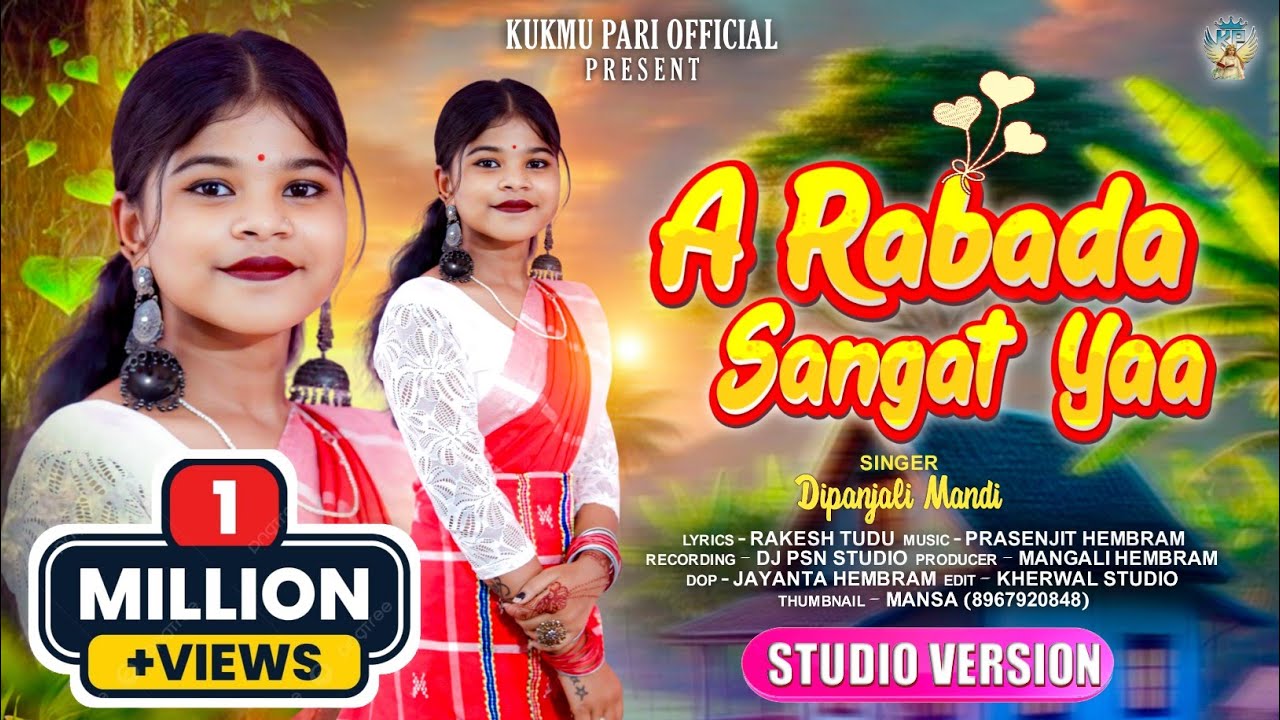 A RABADA SANGAT YAA || NEW SANTALI STUDIO VERSION SONG 2025 || DIPANJALI MANDI
