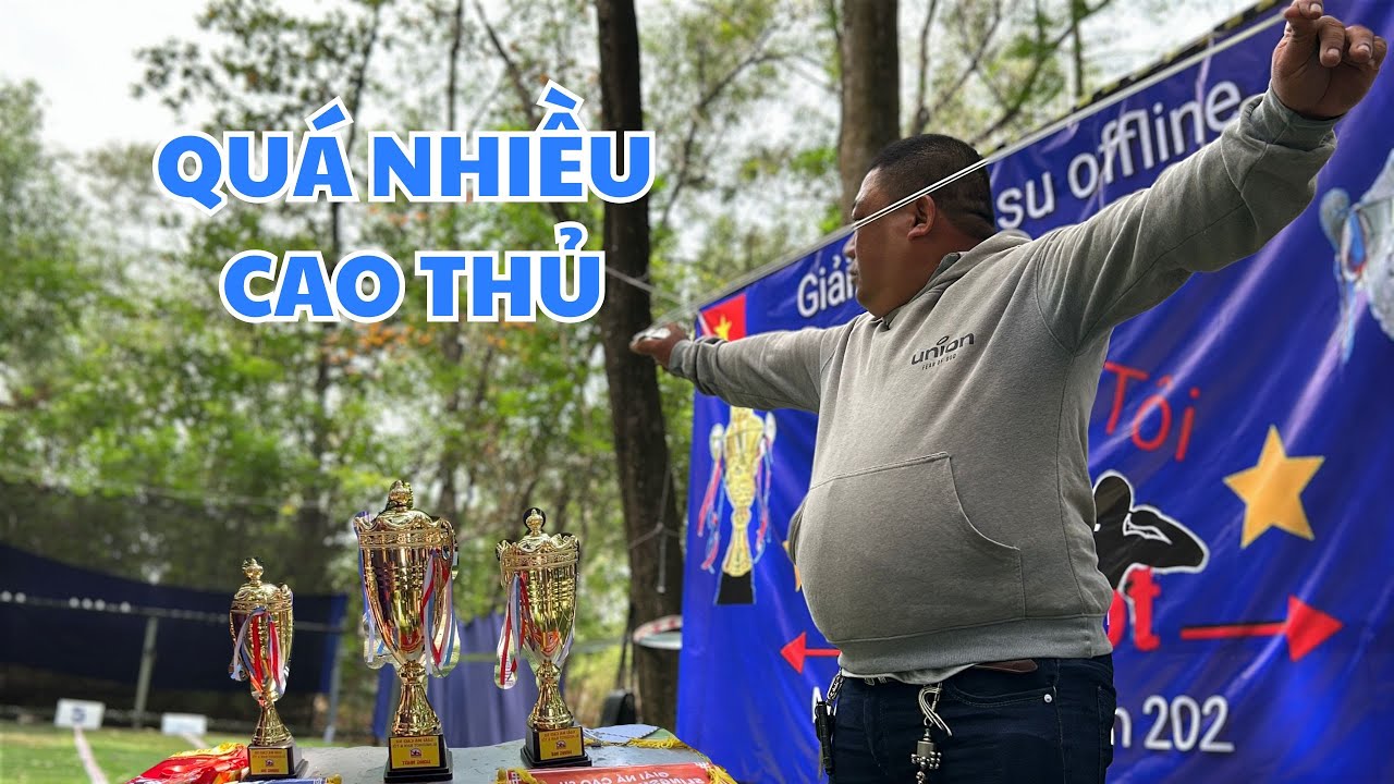 Cùng xem cao thủ thể hiện trong giải Bắn Ná Cao Su Tân Niên 2025 Bạn và Tôi | Review - Ná