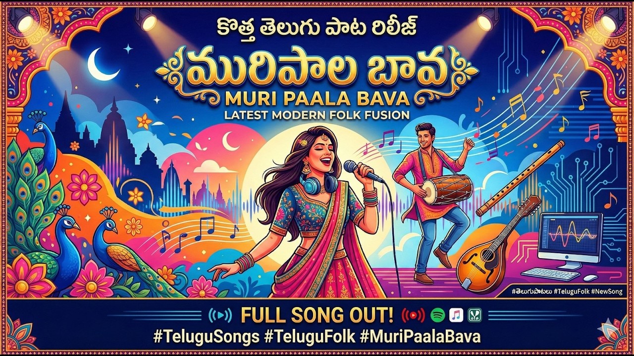 Muri Paala Bava | మురిపాల బావ | Latest Telugu Love Folk Song 2026 | New Female Folk Song Folk Fusion