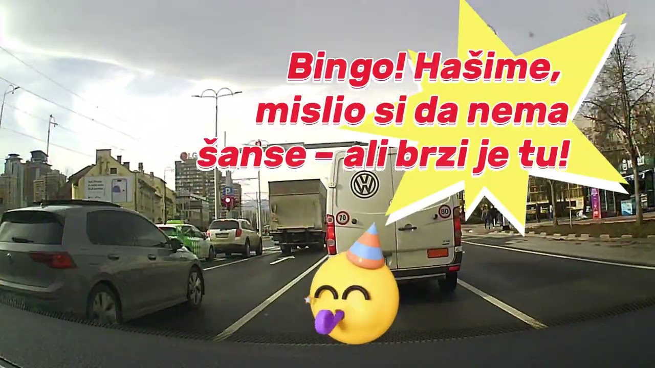 Sarajevski haos na cesti 😡 | Loši vozači uhvaćeni kamerom