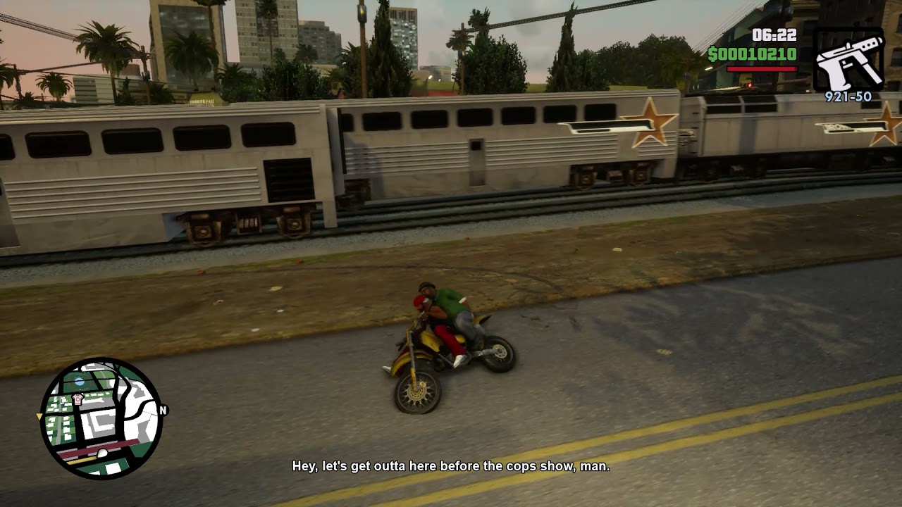 Wrong Side Of The Tracks Is Easy - GTA San Andreas Definitive Edition