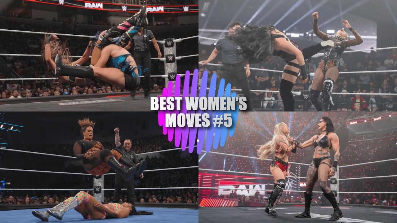 Best WWE Women's Wrestling Moves - January 2025