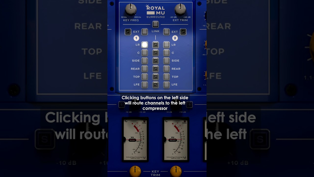 An ANALOG Dolby Atmos Compressor/Limiter Key Signal Matrix!