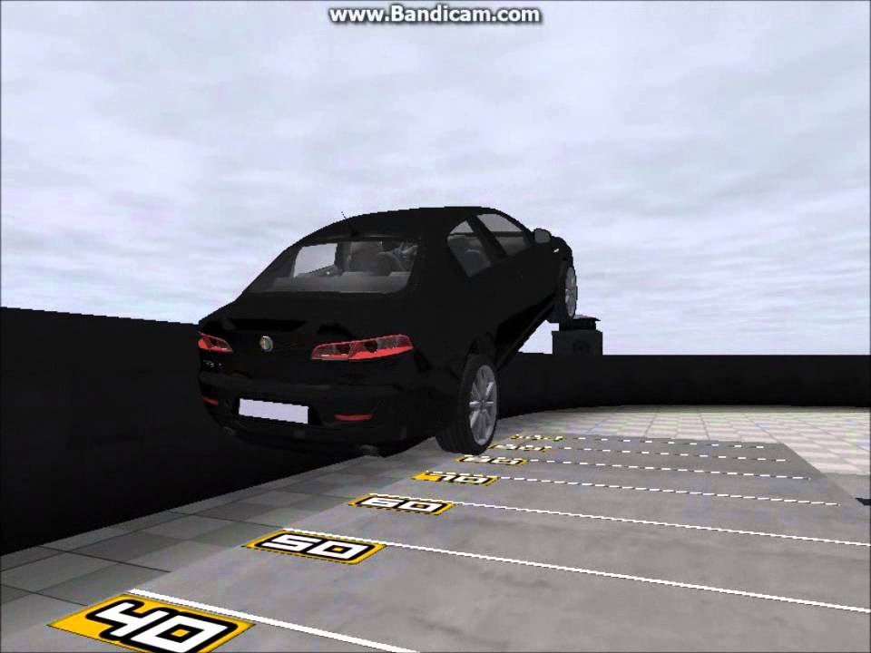 RoR: 2006 ALFA ROMEO 159 CRASH TESTING HD