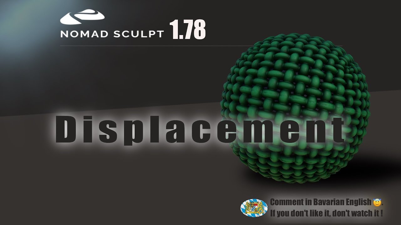 Nomad Sculpt - Видеоруководство - 25 - Смещение текстур UV - Урок (V1.78 - 7.7.2023)