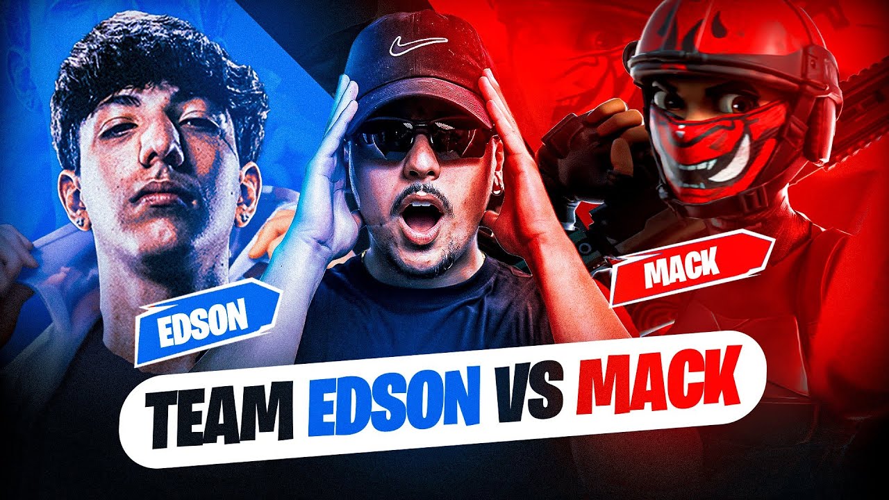 EDSON vs MACK valendo 5.000 REAIS 😱 (2V2 INSANO)